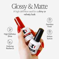 KUPA gloss bottle closeup highlighting shiny cured finish and protection