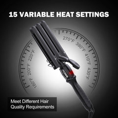 kuwa lcd display temperature readout for precise heat control and safety