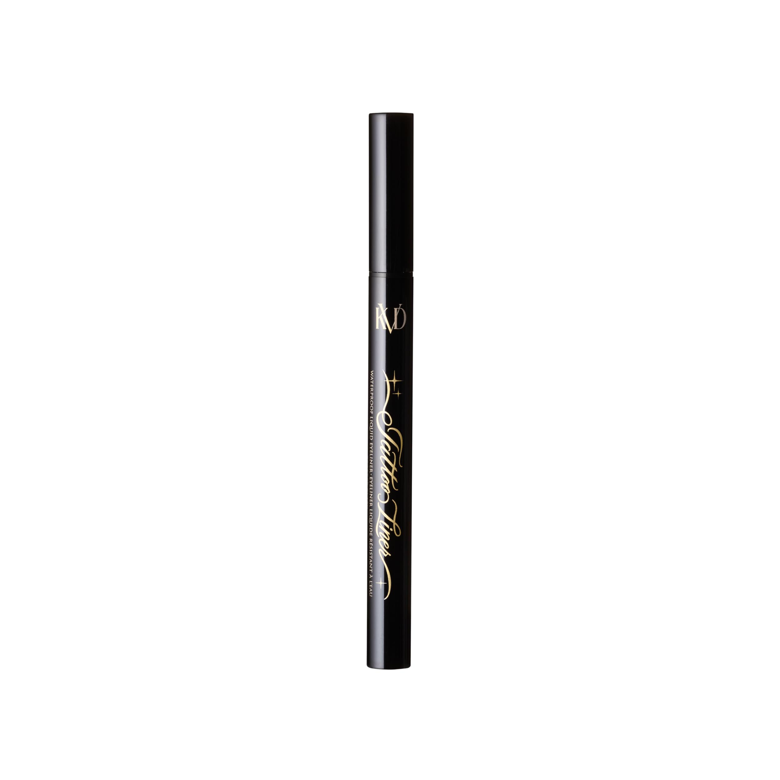 KVD close-up of ultra-fine brush tip for precise hairline strokes