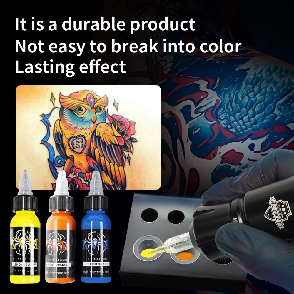 KVM lifestyle artist working tattoo illustrating studio-ready performance benefit