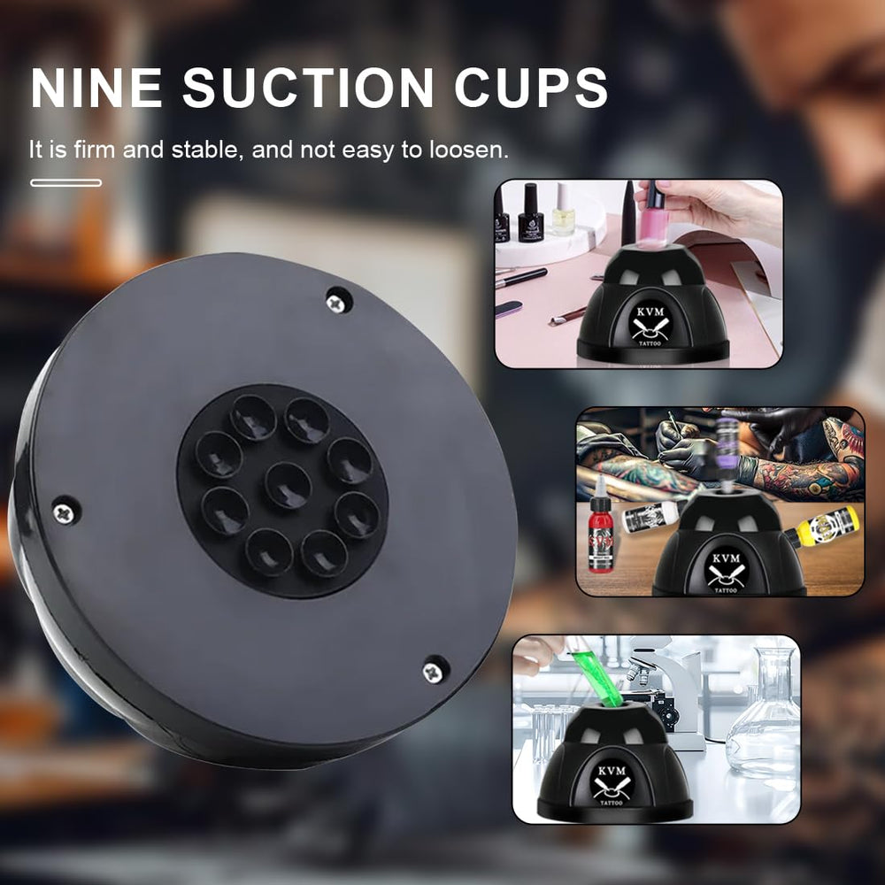 KVM underside with suction feet showing anti-slip stability benefit