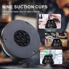KVM underside with suction feet showing anti-slip stability benefit