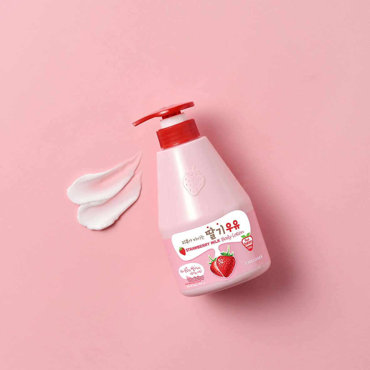 Kwailnara bottle styled on bathroom shelf evoking daily routine benefit
