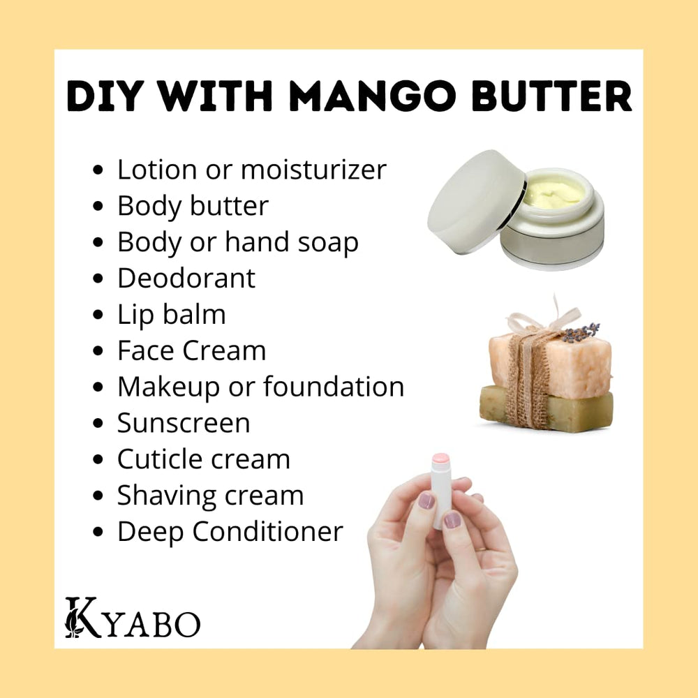 Kyabo Organics finished lip balm jar made with the butter