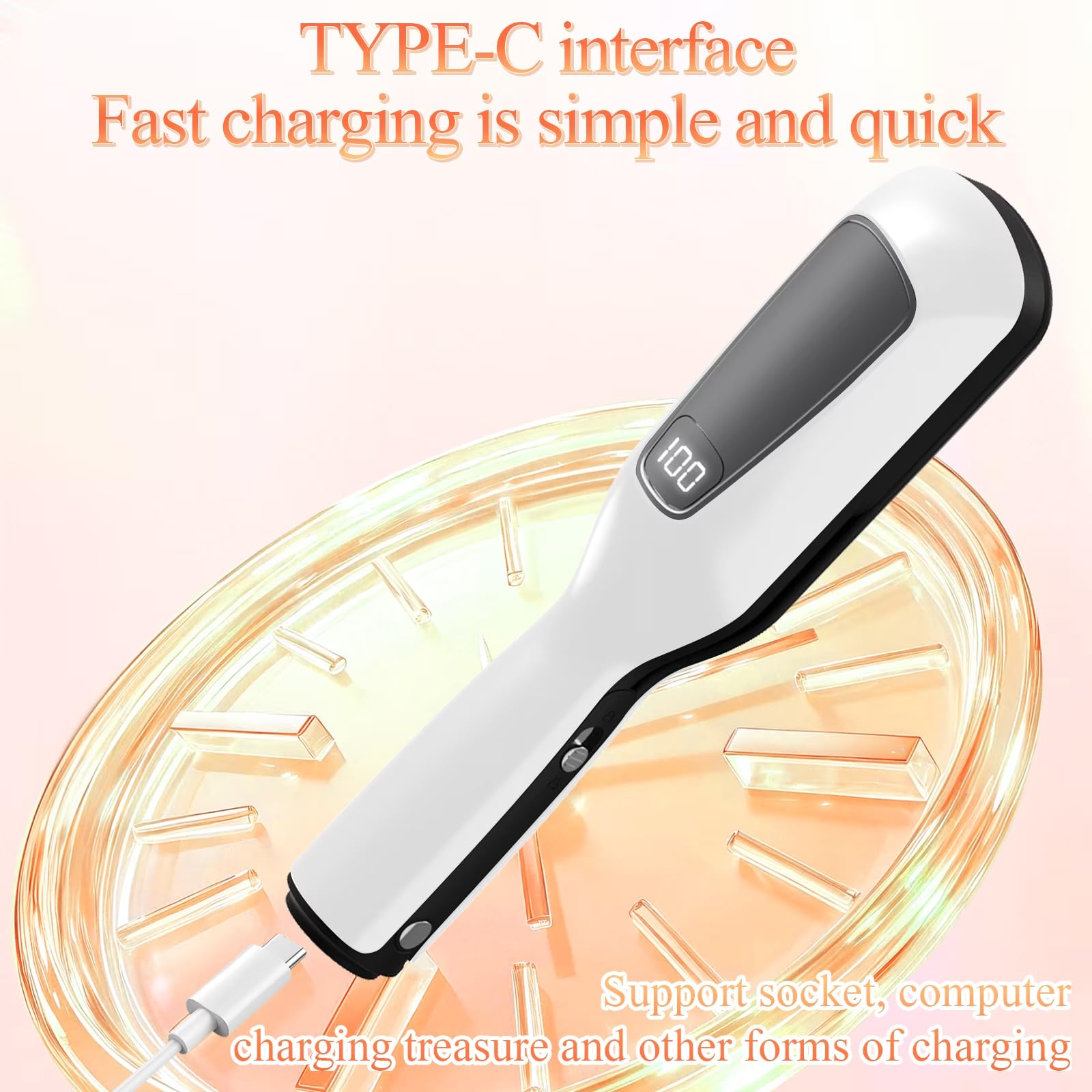 KYFIU held in hand for scale highlighting compact travel convenience