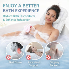 Kyxetuo underside with 168 suction cups for stable non-slip bathing