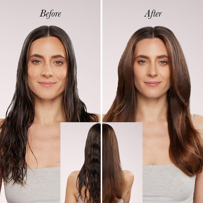 L'Ange Hair Soleil in-hand scale demonstrating lightweight 1.5 lb comfort benefit