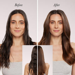 L'Ange Hair Soleil in-hand scale demonstrating lightweight 1.5 lb comfort benefit