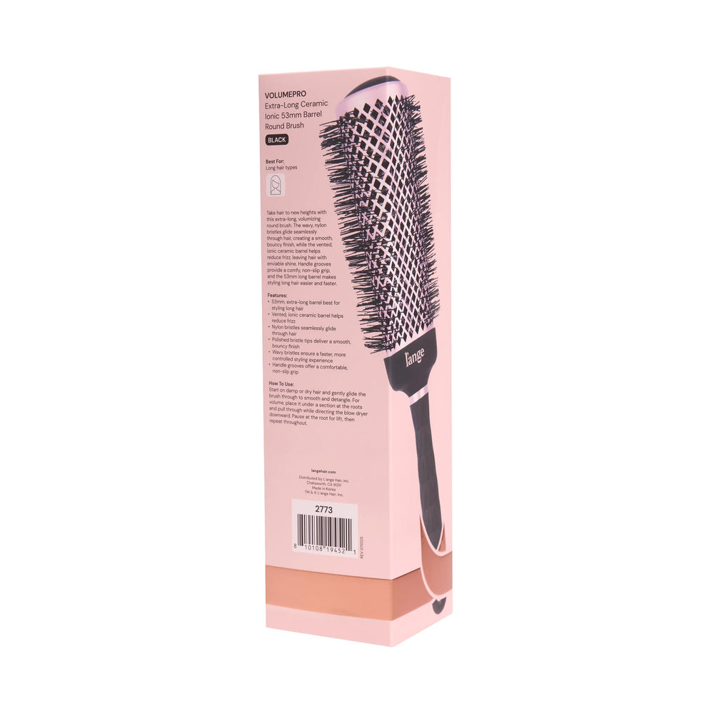 L'ANGE HAIR packaging and label emphasizing product features and durability benefit