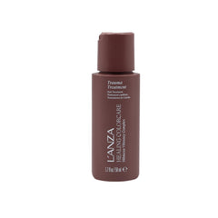 L’ANZA front bottle showing label and travel-friendly size for color protection