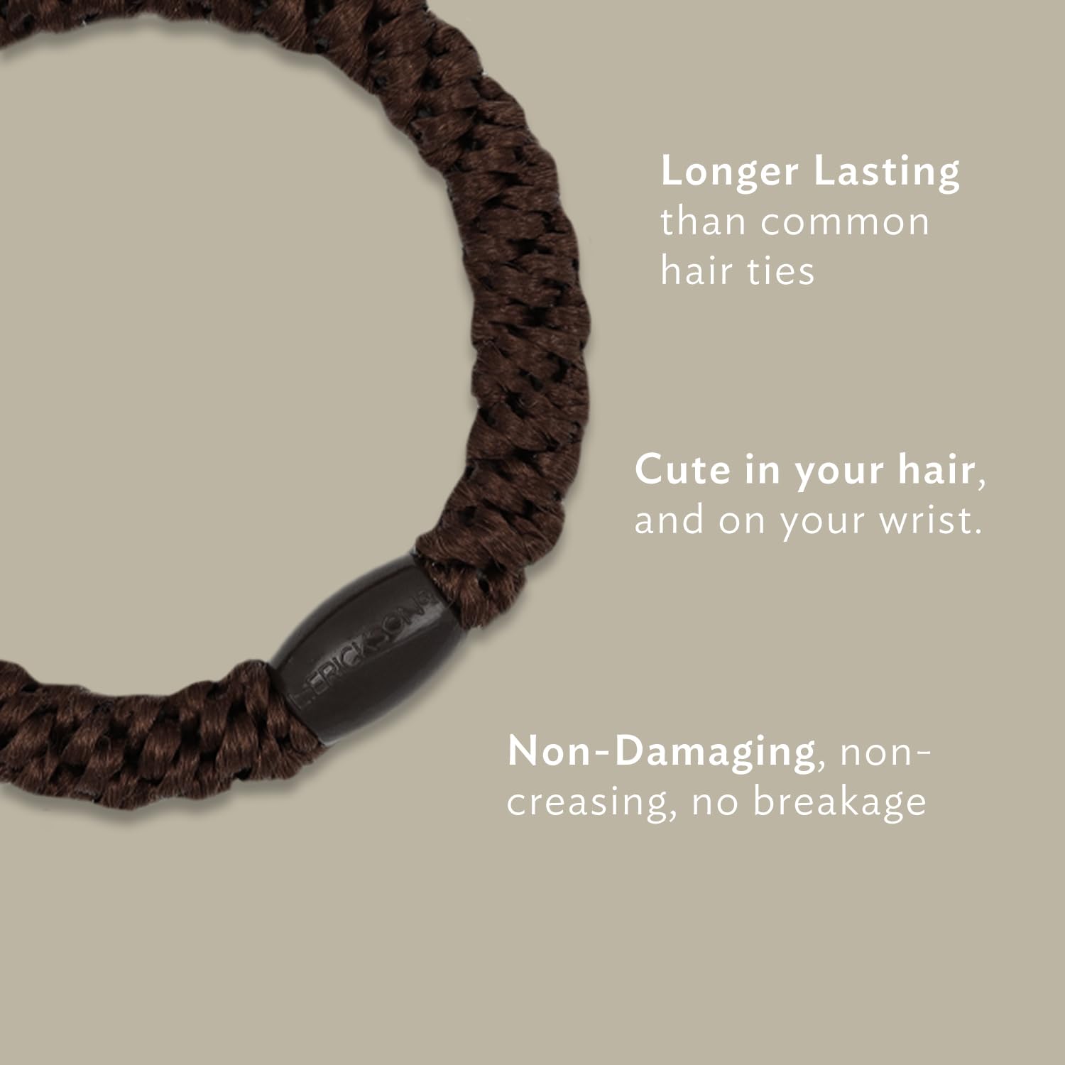 L. Erickson braided texture close-up highlighting durability and gentle grip