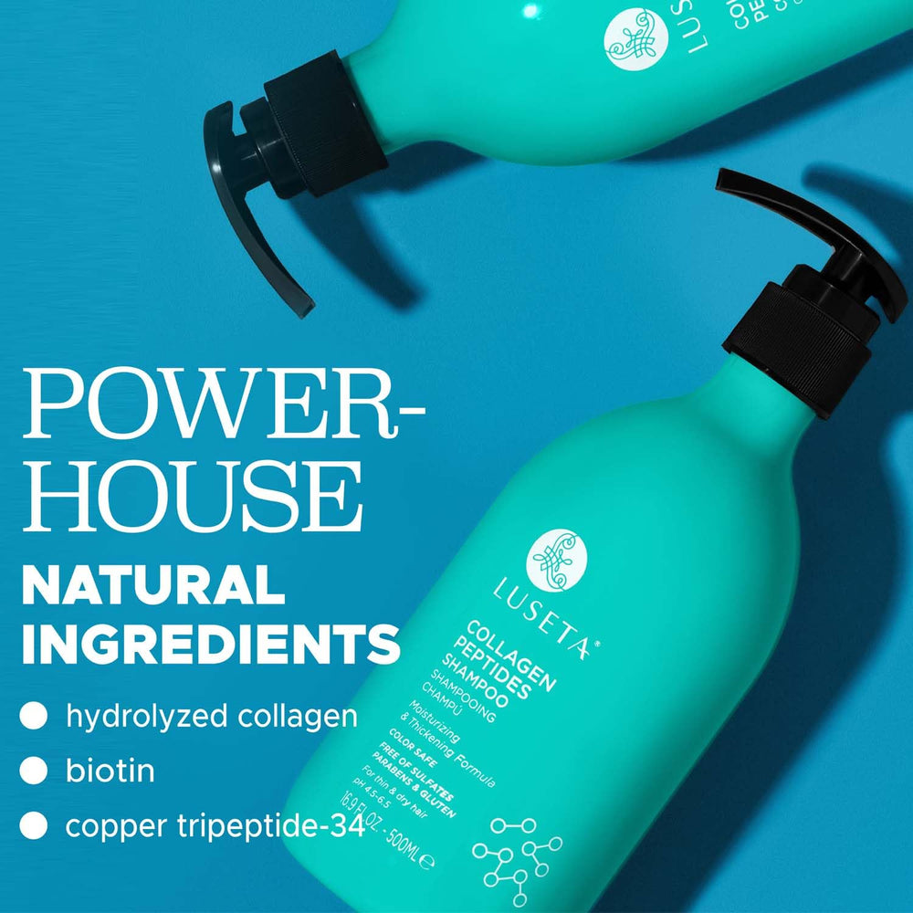 L LUSETA conditioner cream texture illustrating hydration benefit