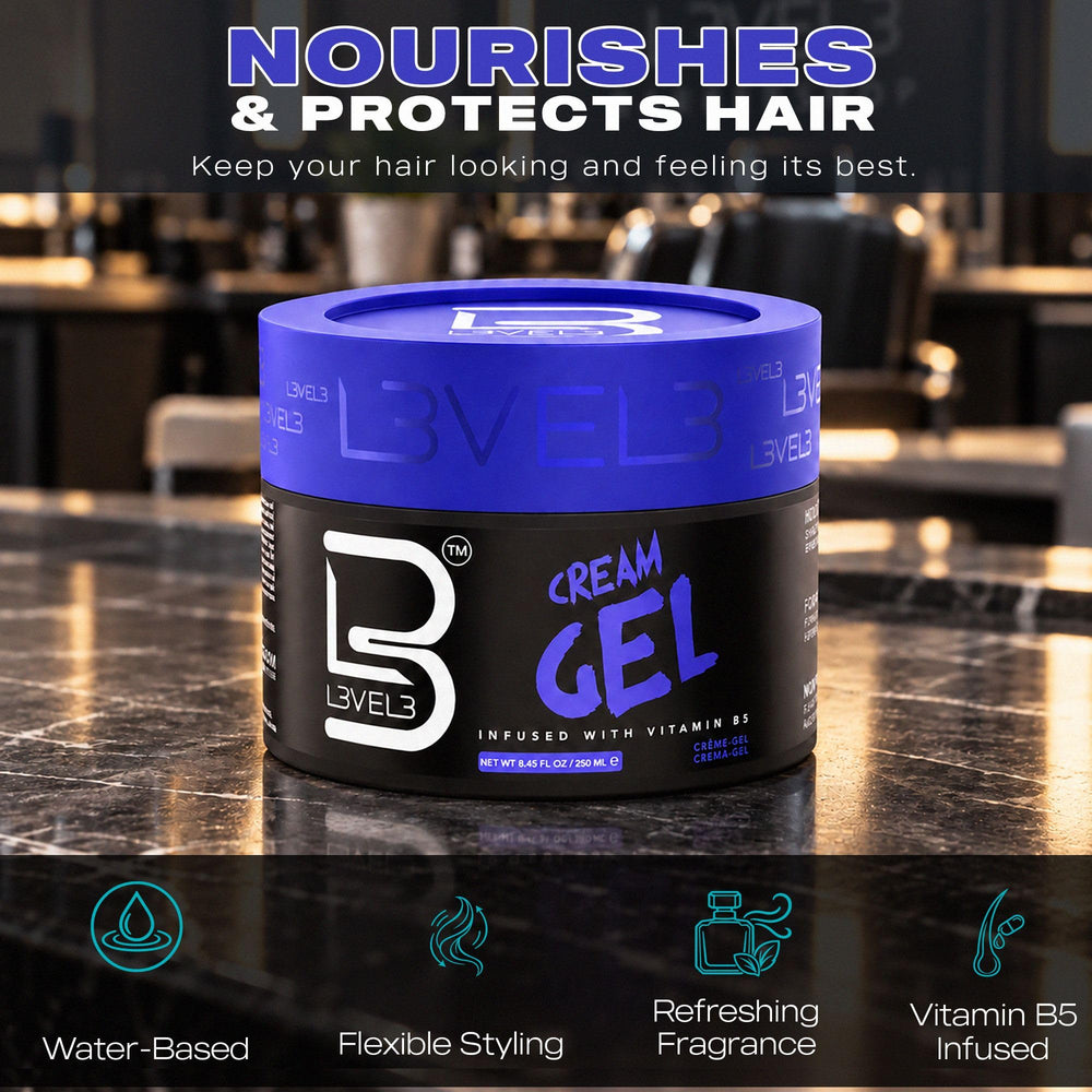 L3 cream-gel in hand demonstrating easy application and control benefit