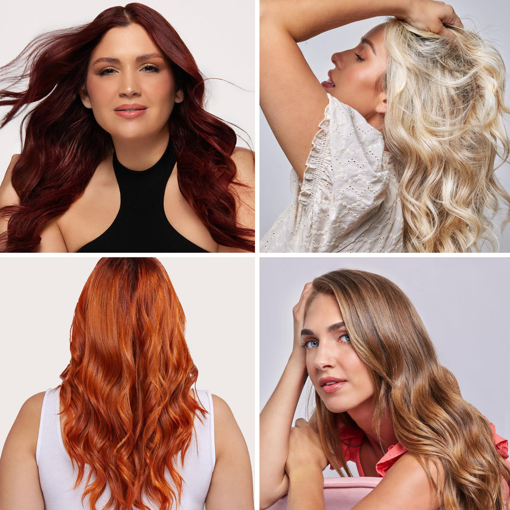L'ANGE HAIR styling demonstration creating uniform waves for salon results