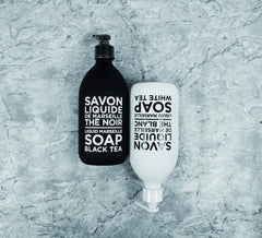 La Compagnie de Provence creamy lather close-up, highlights moisturizing texture and gentle cleanse