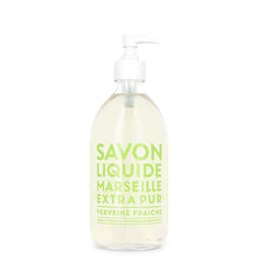 La Compagnie de Provence front bottle showing label and glass packaging benefit: elegant presentation