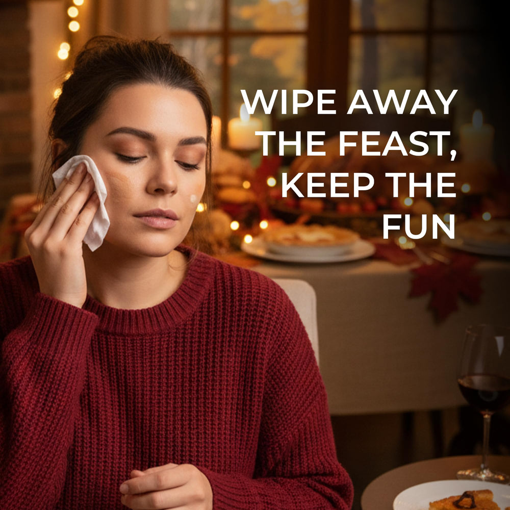 LA Fresh wipe texture close-up showing gentle silky formula benefit