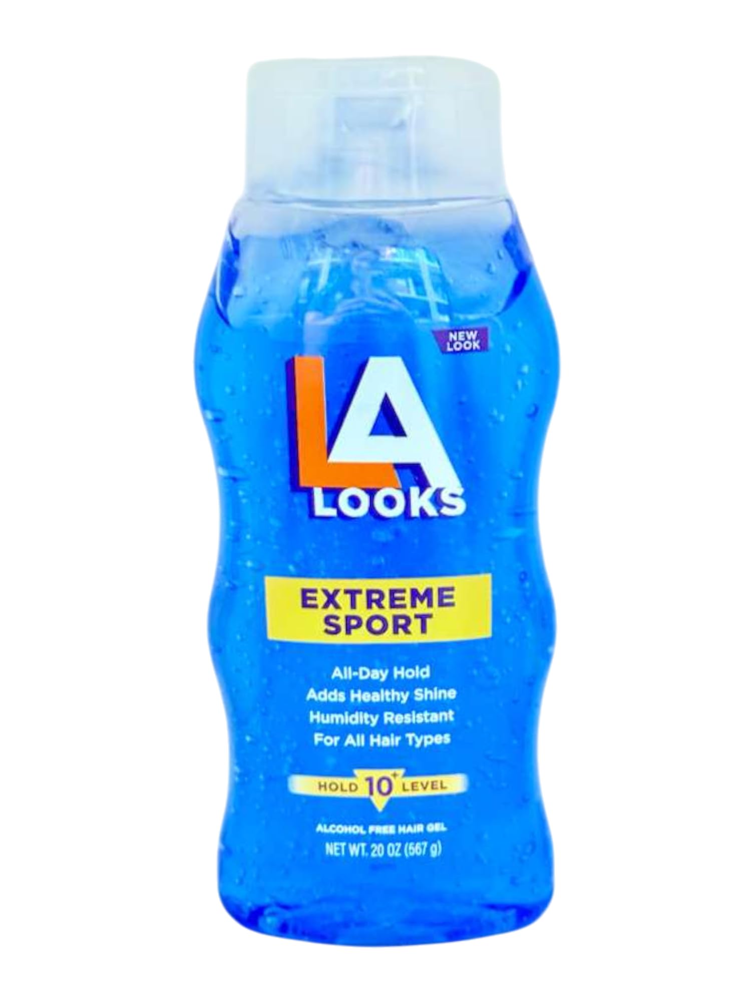 L A LOOK gel texture close-up highlighting clear, non-flaking finish