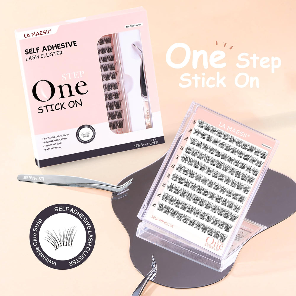 La Maesii application step-by-step in-hand placement for easy use