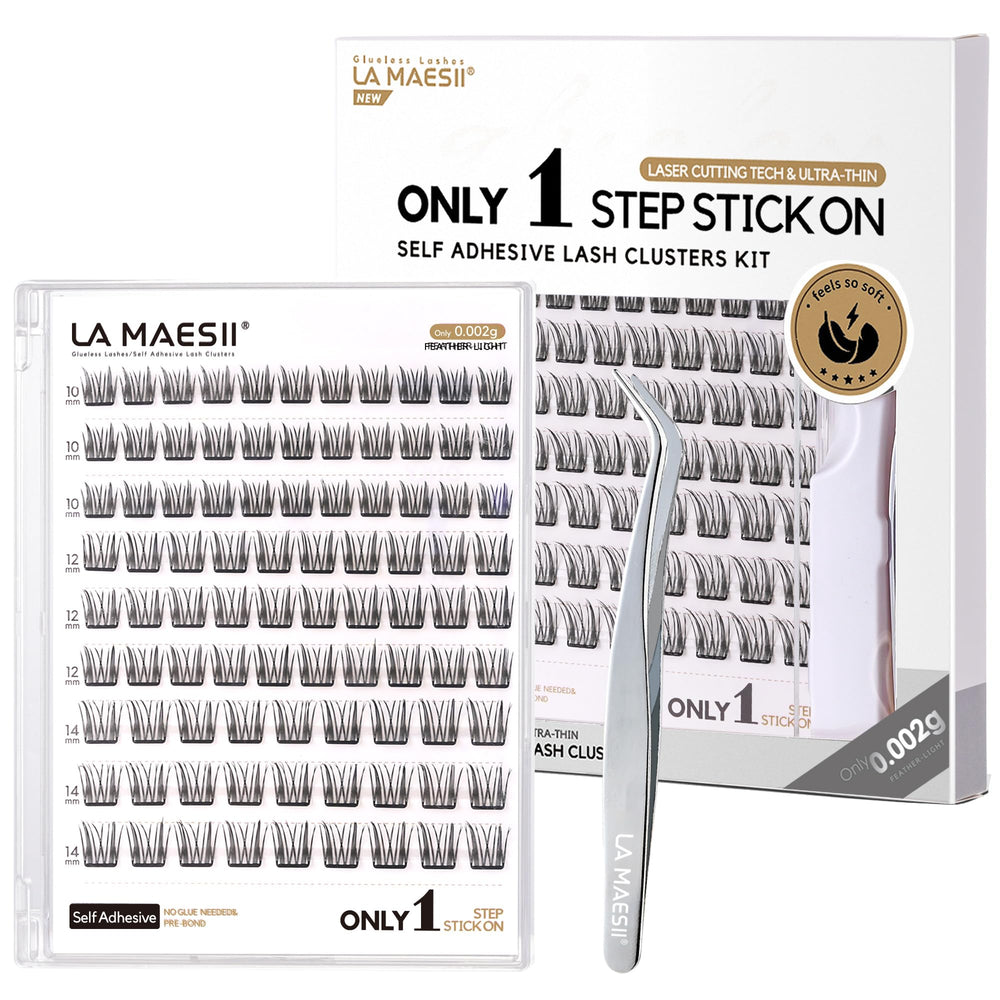 LA MAESII front packaging showing kit and benefits