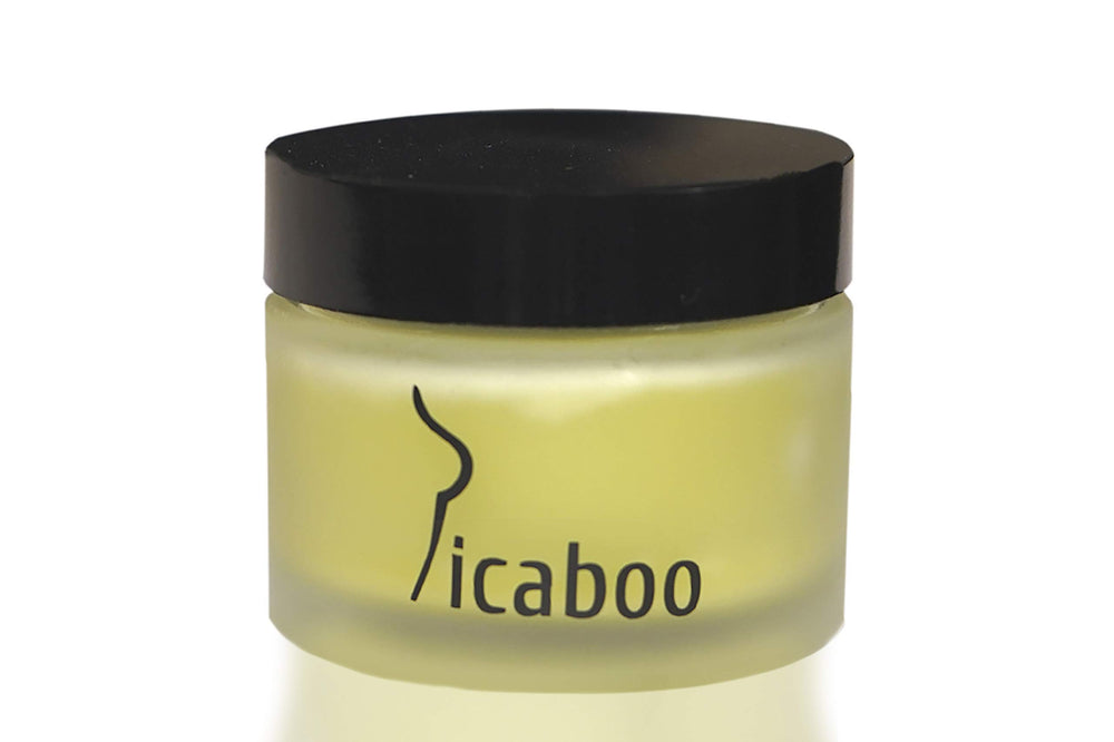 La Parea Wellness front packaging showing Picaboo balm and branding for quick ID and trust