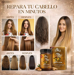 La Reina del Cabello creamy mask texture close-up for rich hydration benefit