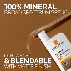 La Roche-Posay applied on hand to show easy blending benefit