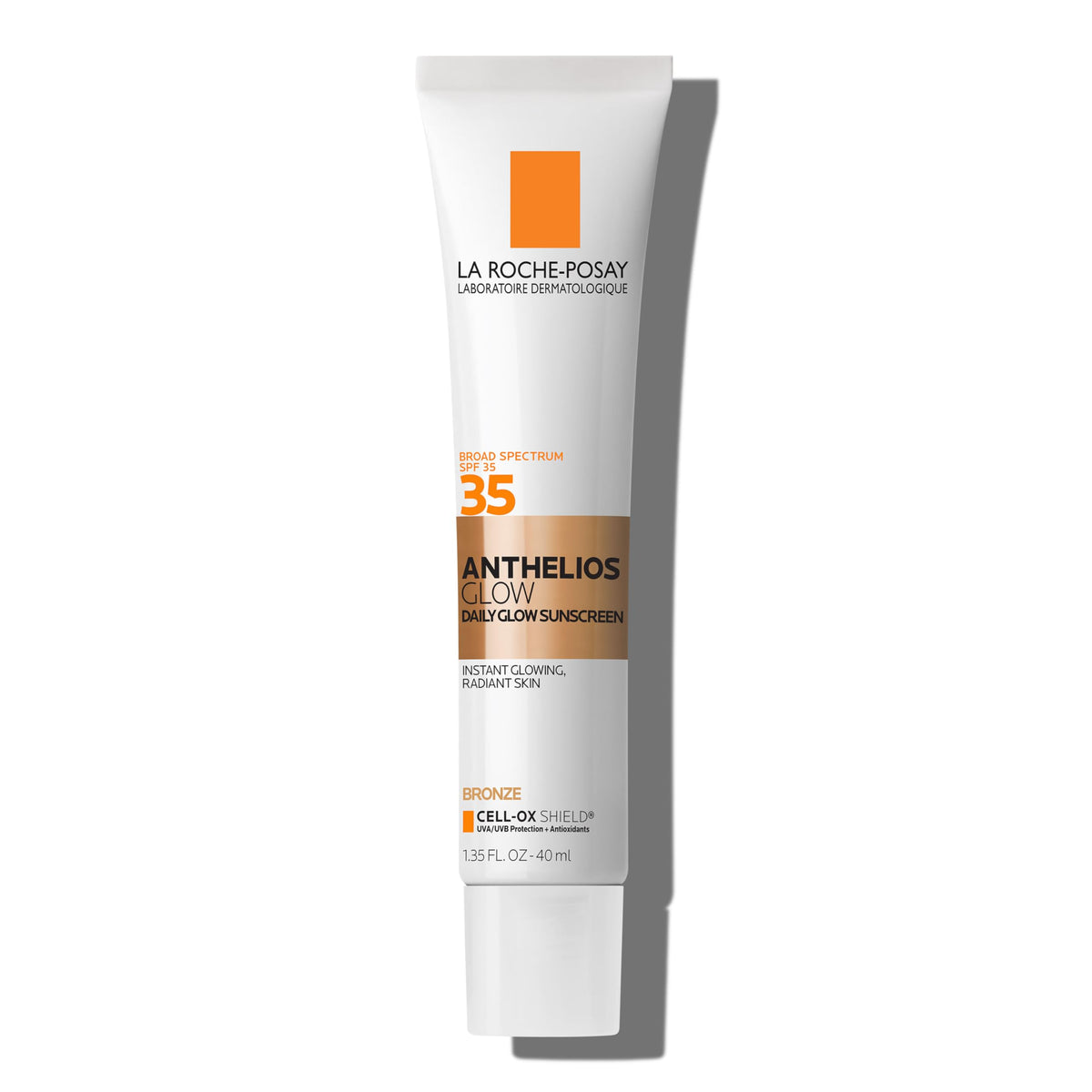 La Roche-Posay front packaging showing dark tinted hydrating sunscreen