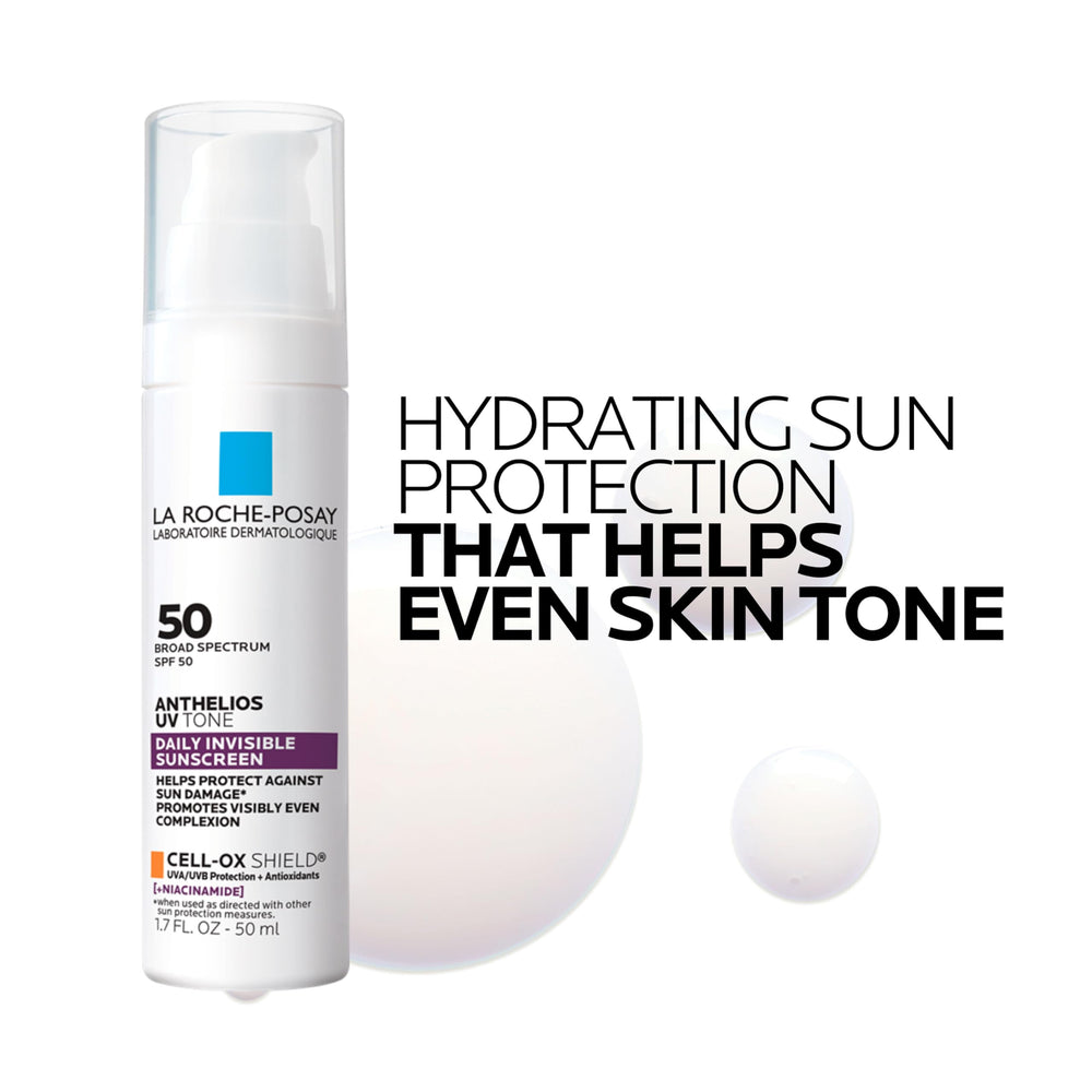 La Roche-Posay application on hand demonstrating fast absorption benefit