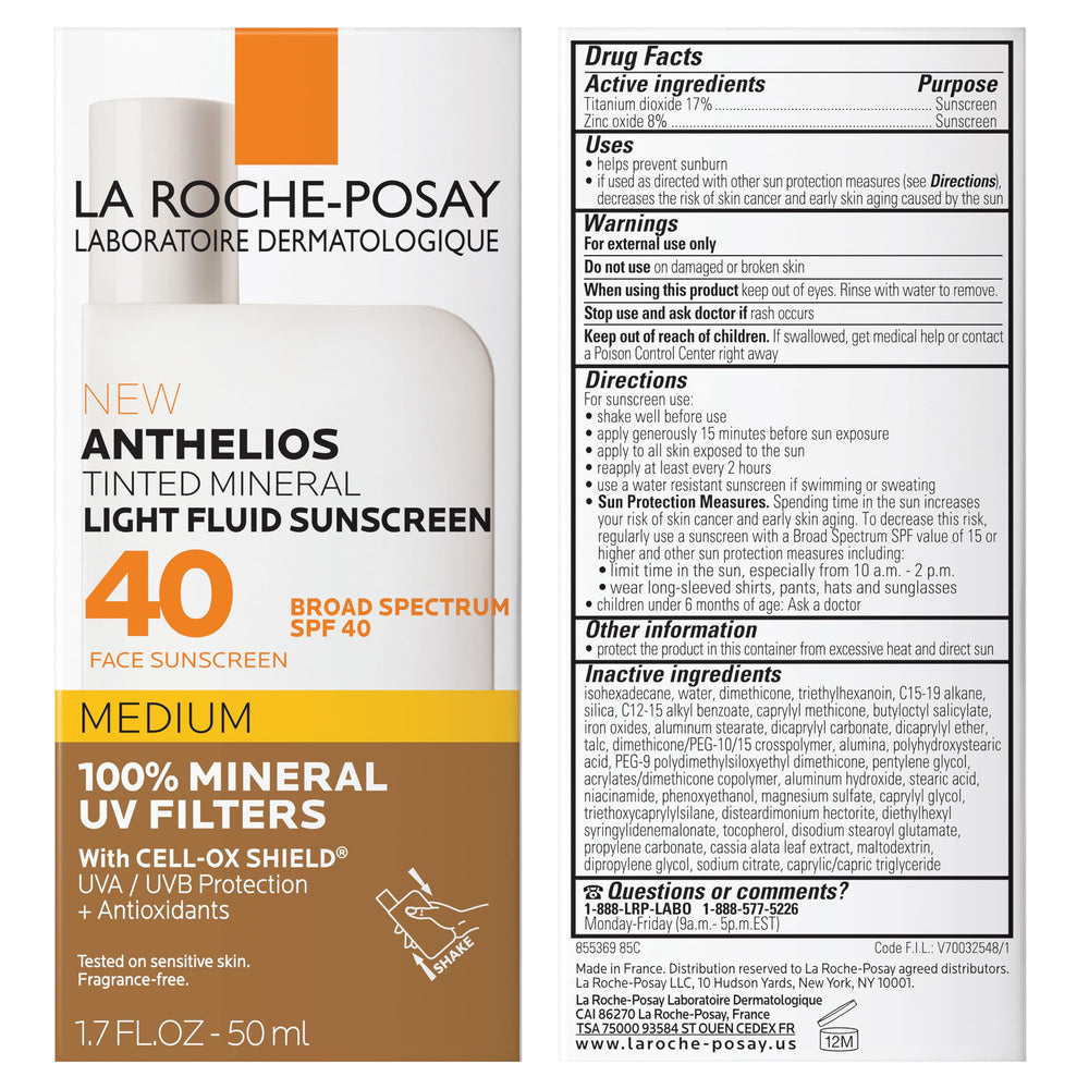 La Roche-Posay applied outdoors illustrating daily sun protection and antioxidant defense