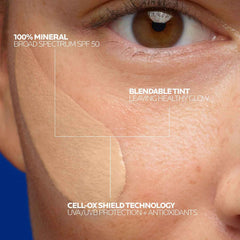 La Roche-Posay product applied on hand showing smooth, non-greasy absorption