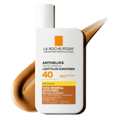 La Roche-Posay front tube showing product branding and SPF benefit