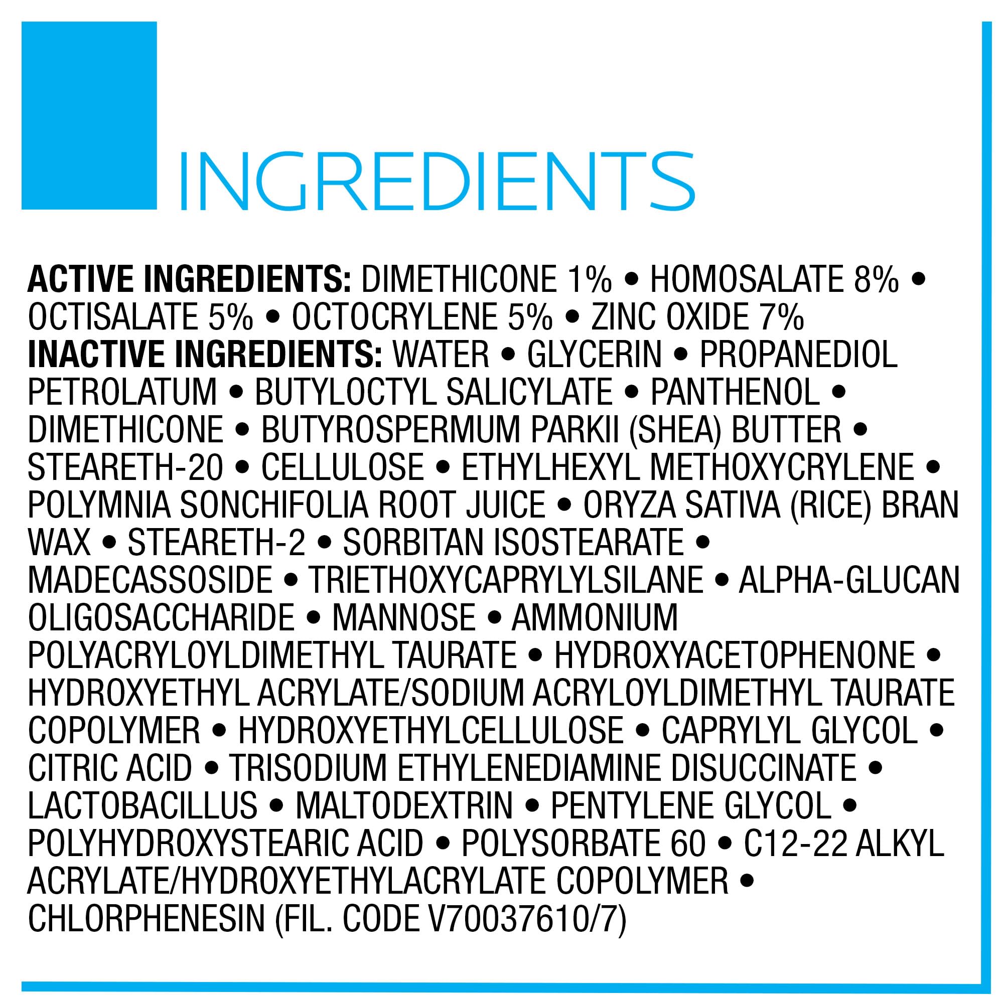 La Roche-Posay applied to child and adult hands showing family-safe soothing benefit