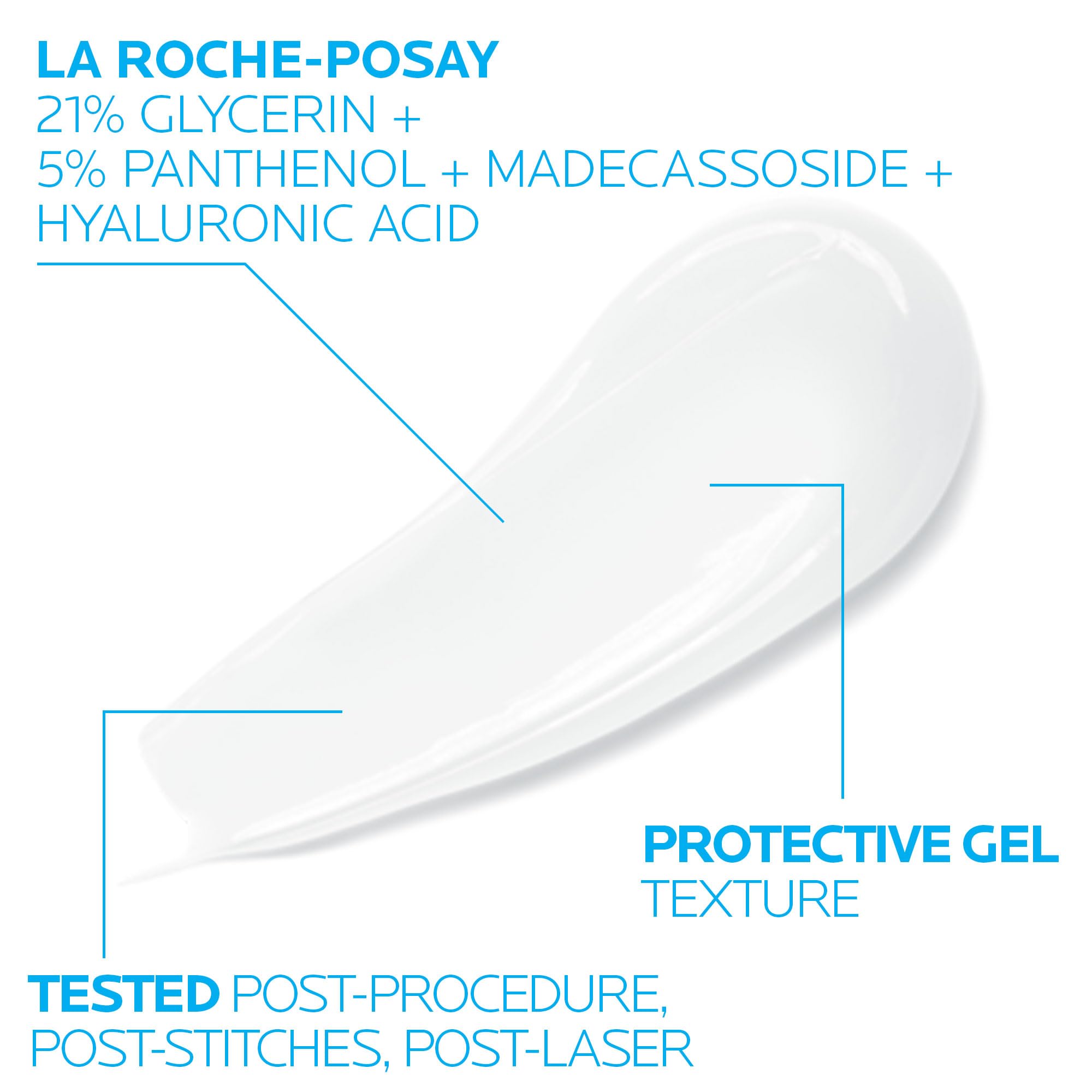La Roche-Posay spot treatment on cheek showing targeted repair benefit