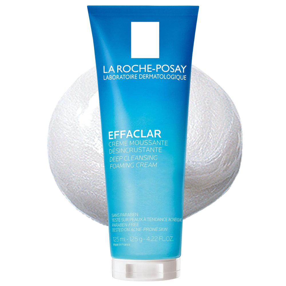 La Roche-Posay front packaging showing bottle and label benefits