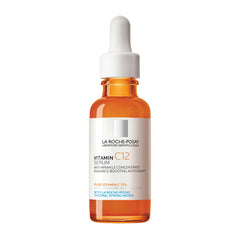 La Roche-Posay front bottle showing serum packaging and brightening benefit