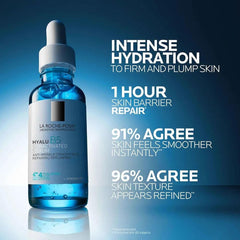 La Roche-Posay serum being dispensed into hand for easy application