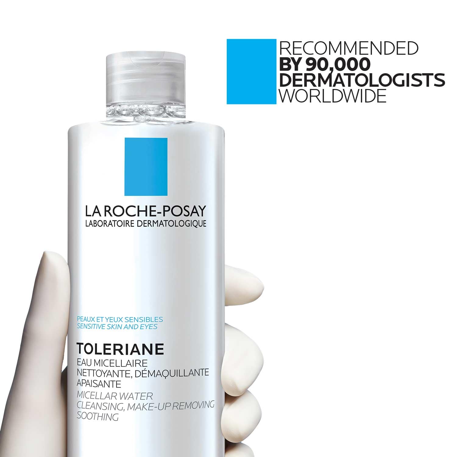 La Roche-Posay ingredients list view emphasizing gentle, soothing actives
