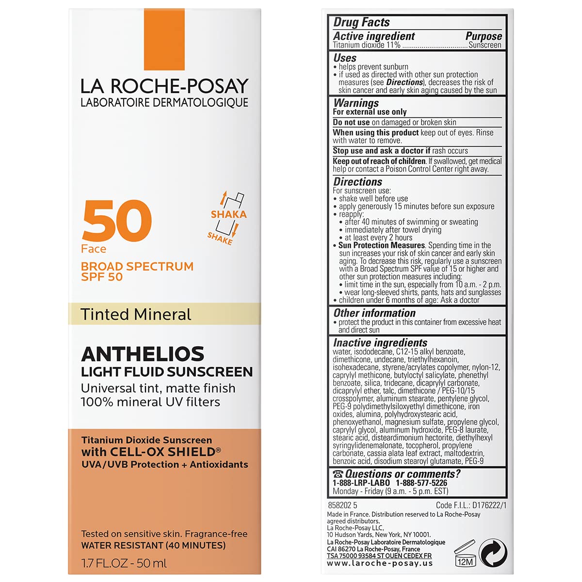 La Roche-Posay set on bathroom counter showing everyday protective routine