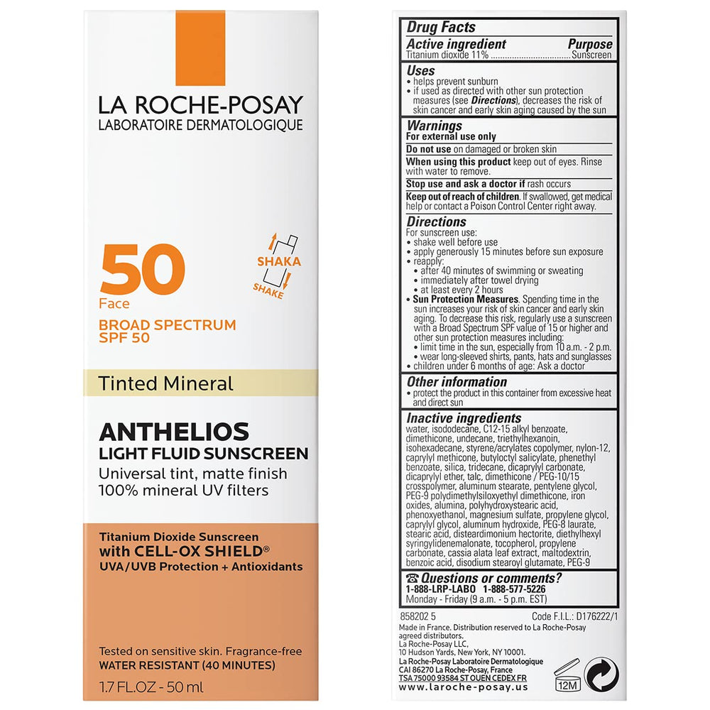 La Roche-Posay set on bathroom counter showing everyday protective routine