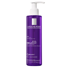 La Roche-Posay front bottle showing cleanser label and size benefit: visible spot-targeting
