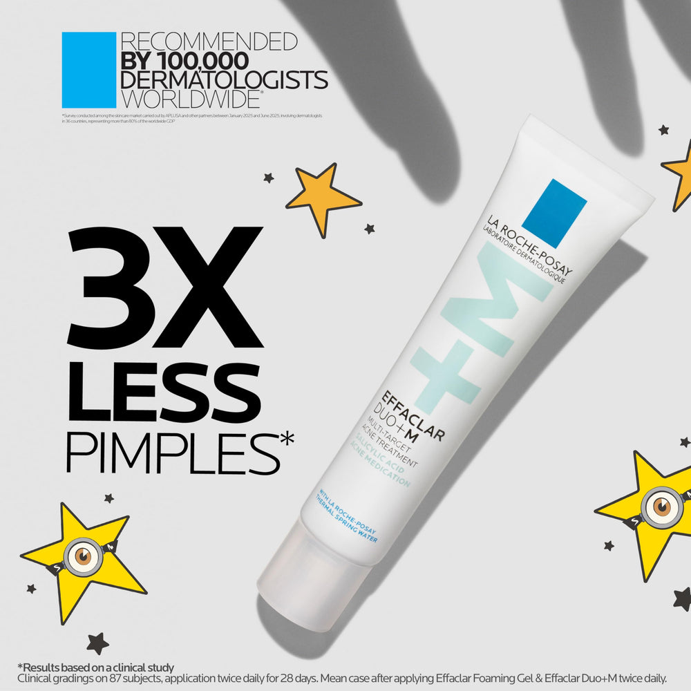 La Roche-Posay close-up ingredients label highlighting active benefits