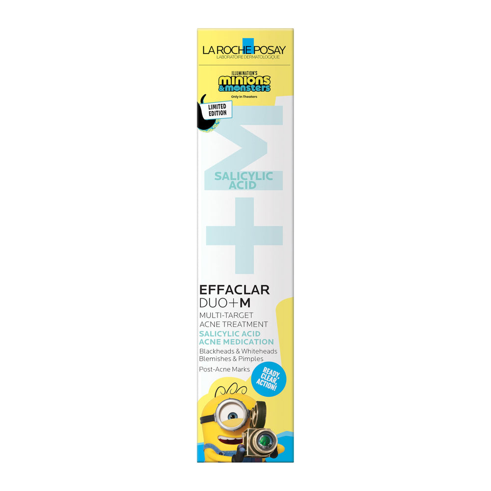 La Roche-Posay front packaging showing Minions design and product benefit