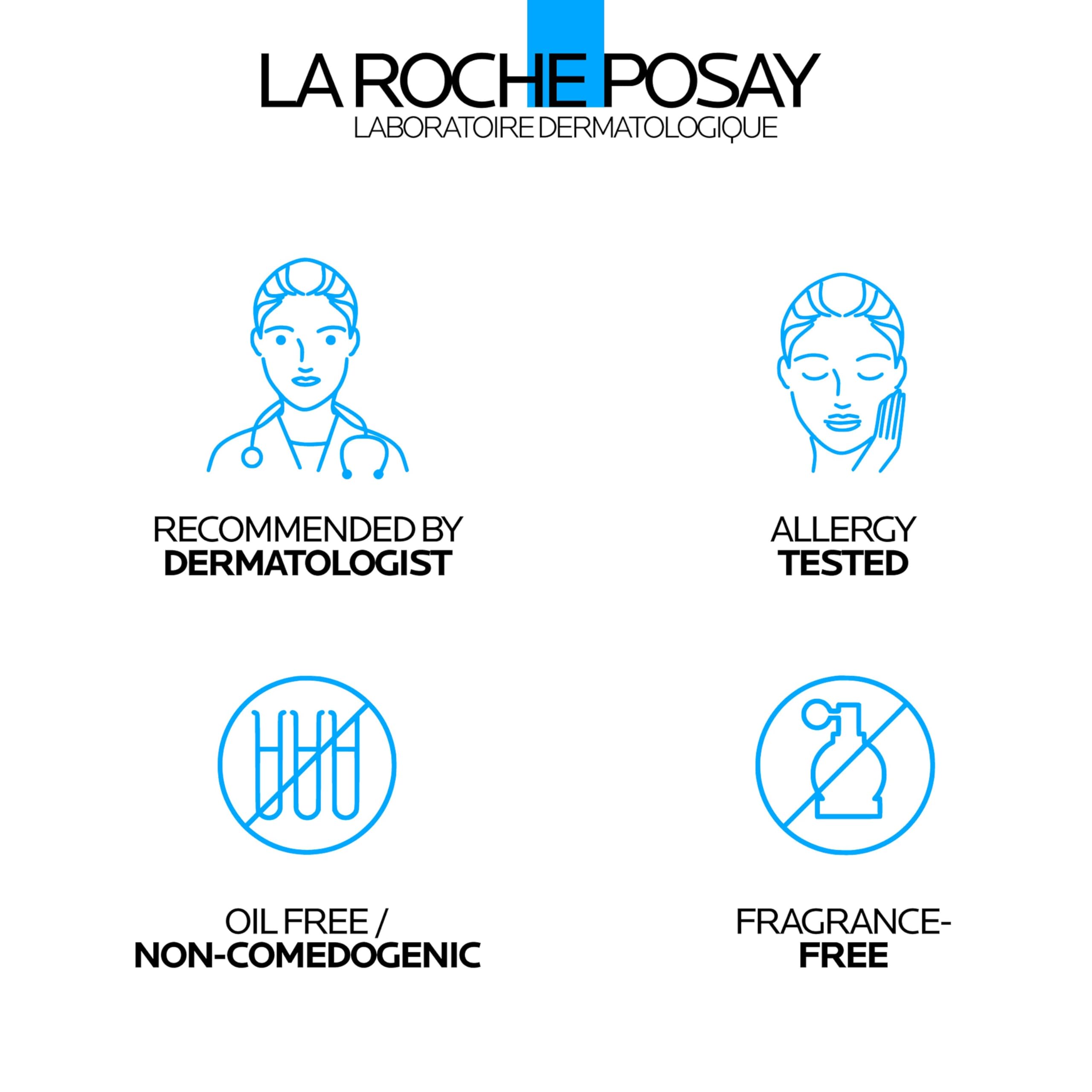La Roche-Posay product staged in bathroom illustrating daily skincare routine