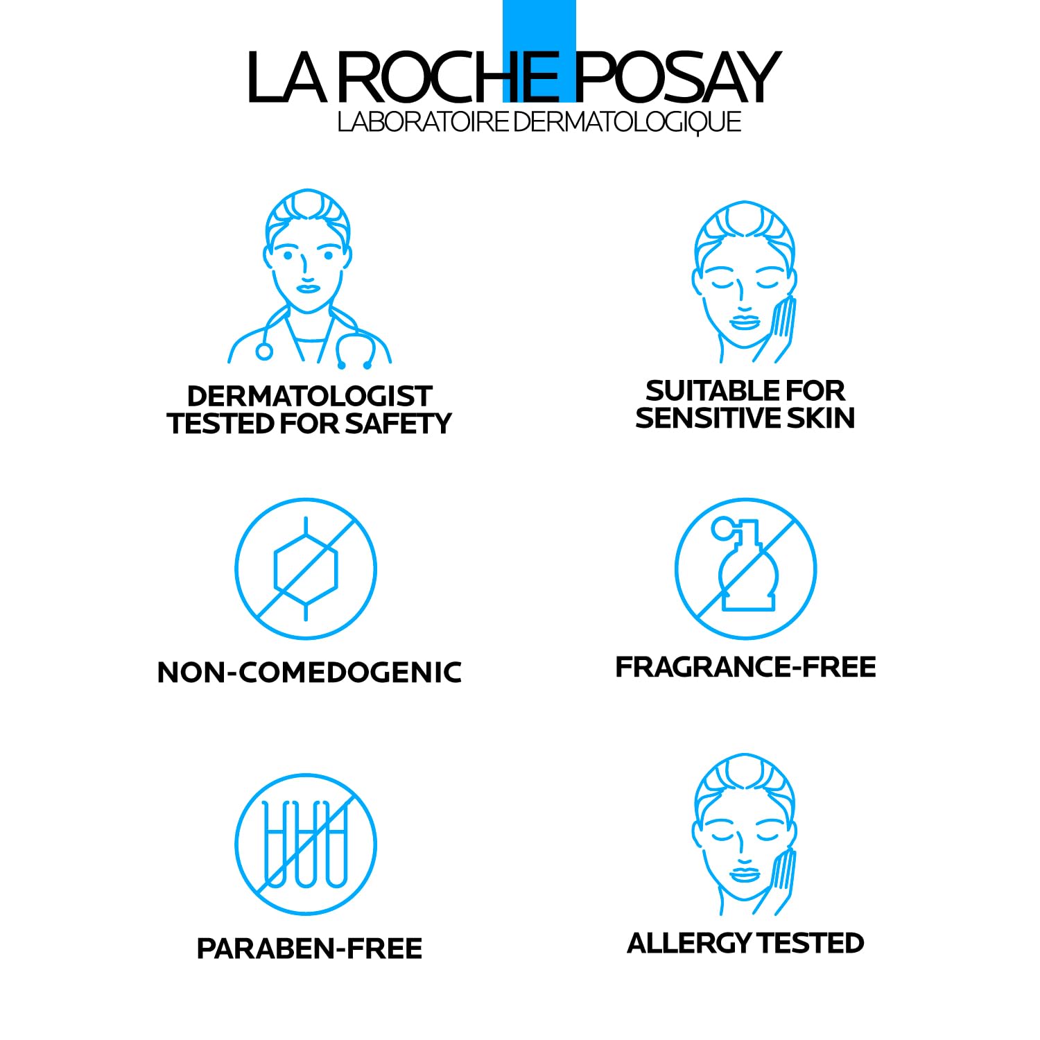 La Roche-Posay on a bathroom counter staged for a morning routine showing everyday use benefit
