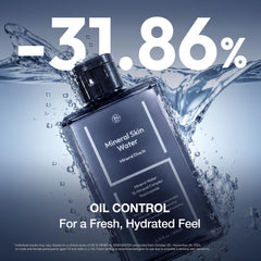 LAB BY He is_ texture closeup demonstrating lightweight hydrating finish benefit