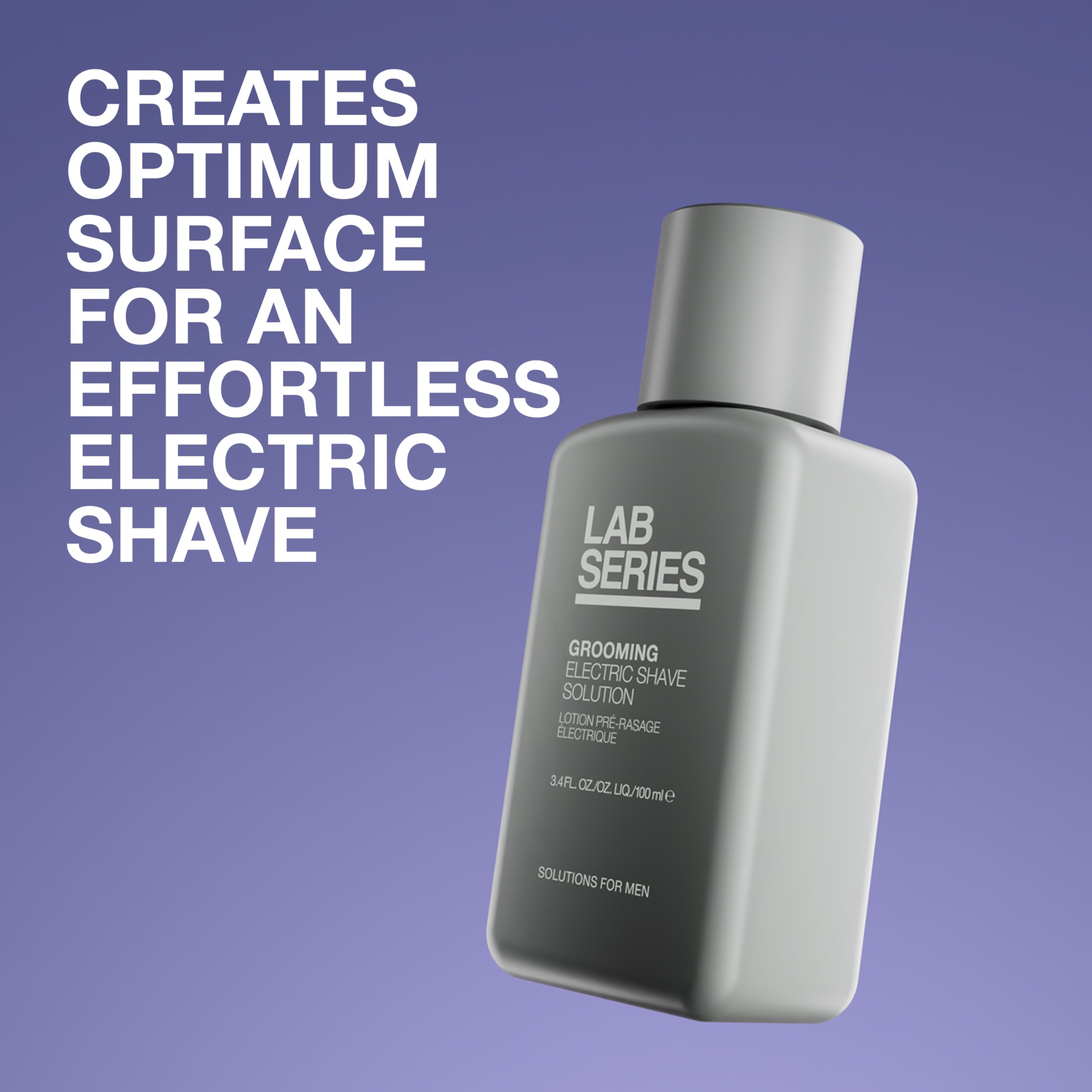 Lab Series close-up of lotion texture highlighting lightweight slip and cooling feel