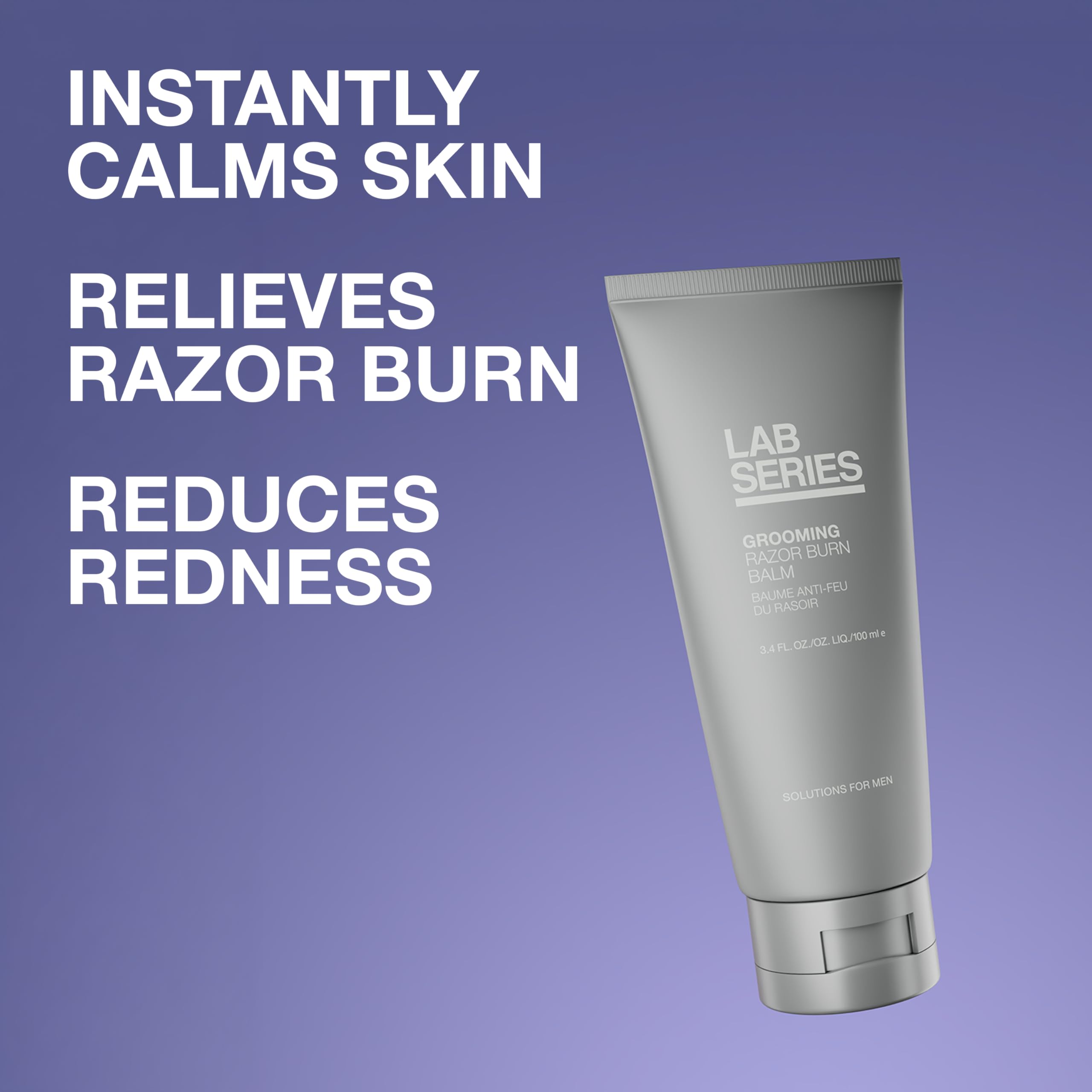 Lab Series dispensing balm texture demonstrating fast absorption benefit