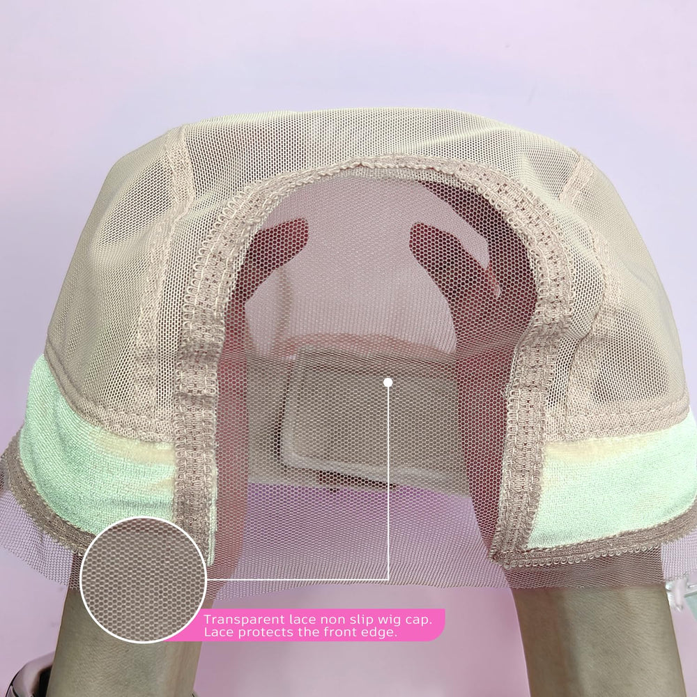 Labhairs packaging and color options showing nude black brown choices
