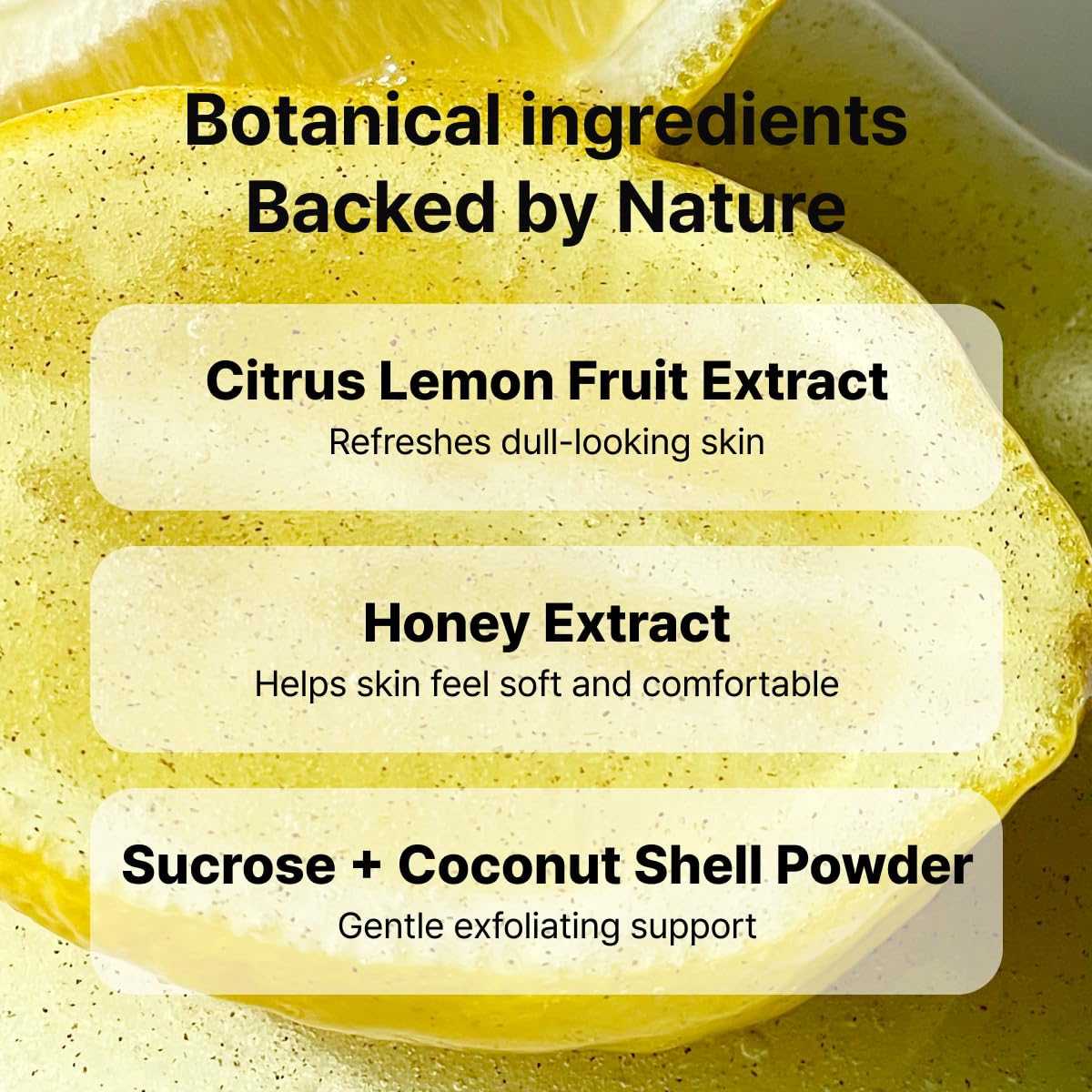 LABIORA label close-up showing ingredient cues and usage benefits
